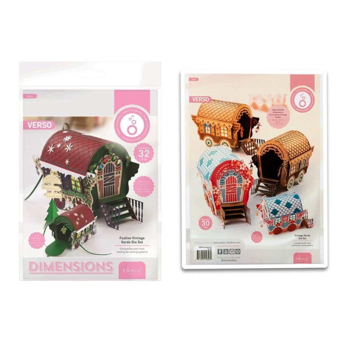 Vintage Toys Collection - 빈티지 Vardo 캐러밴 상자 금속 절단