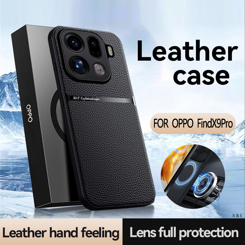 Camera Leather Case - OPPO Find X9 Pro X9 케이스