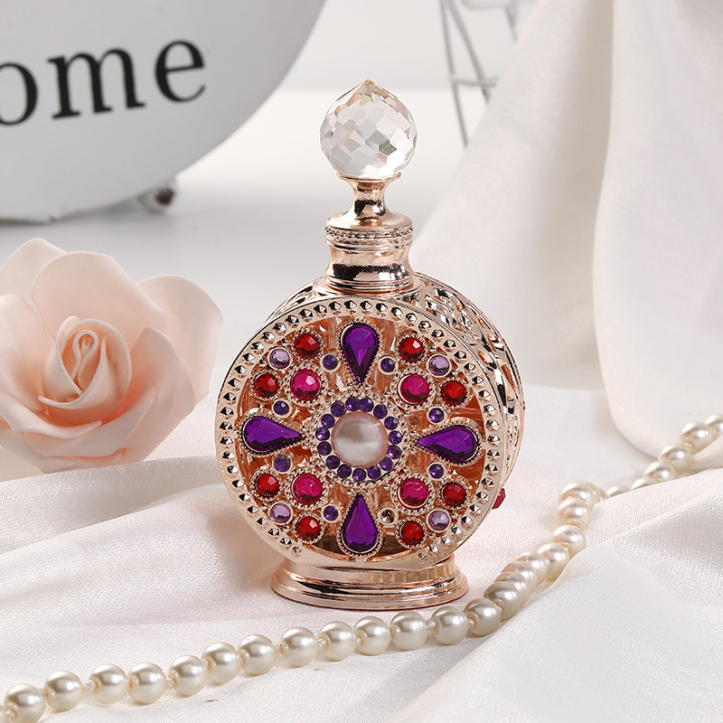 빈티지 빈 향수 테라리움 병, 금속 에나멜 수공예 컬렉 - Vintage Collectible Perfume Bottles 리뷰 및 가격