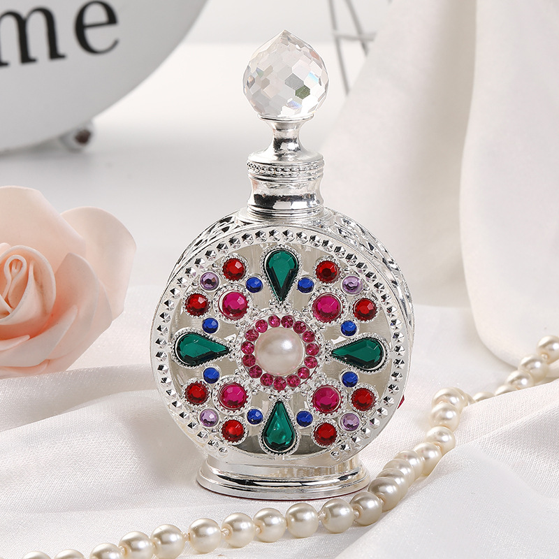 빈티지 빈 향수 테라리움 병, 금속 에나멜 수공예 컬렉 - Vintage Collectible Perfume Bottles 리뷰 및 가격