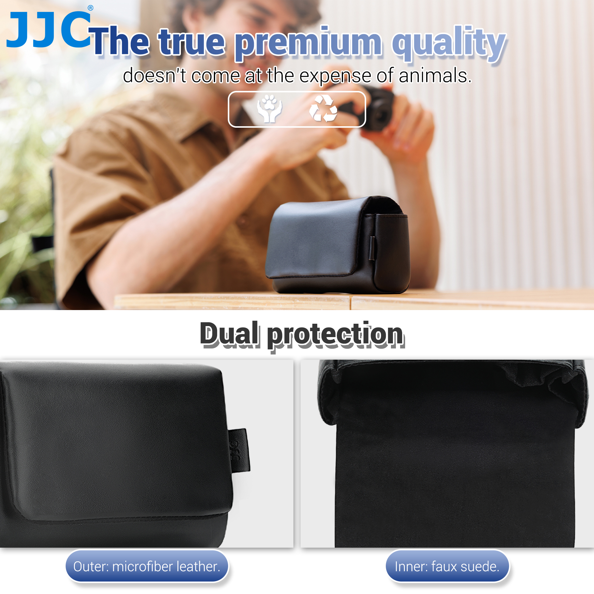 JJC 소형 카메라 가방 리코 GR IV HDF GRI - Camera Leather Case 리뷰 및 가격