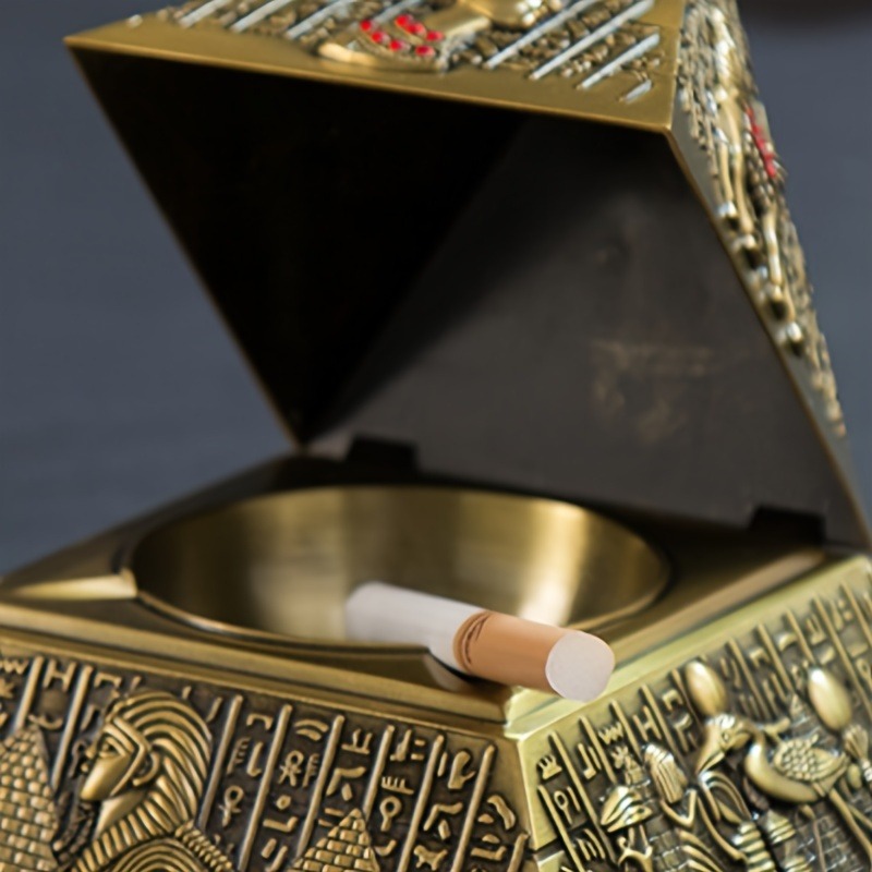 이집트 파라오 피라미드 재떨이 테이블 장식품 - 가정, - Vintage Collectible Ashtrays 리뷰 및 가격