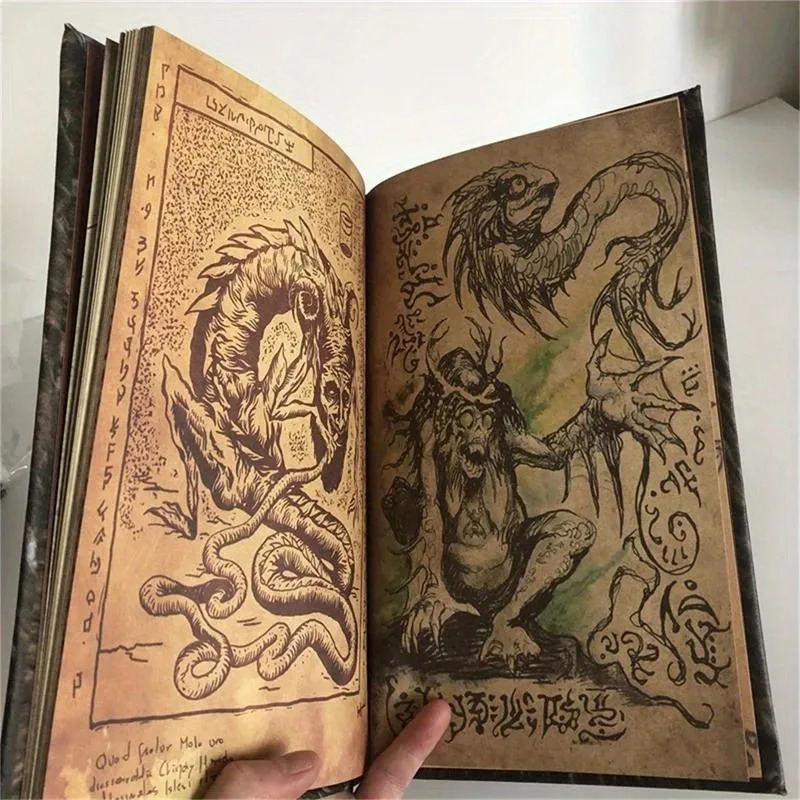 빈티지 네크로노미콘 - 어둠의 마법 소환서, 25페이지 - Vintage And Collectible Books 리뷰 및 가격