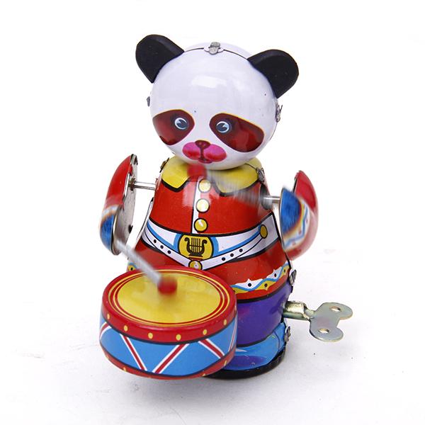 손으로 돌리는 시계태엽식 판다 드러머 장난감 빈티지 스 - Vintage Toys Collection 리뷰 및 가격