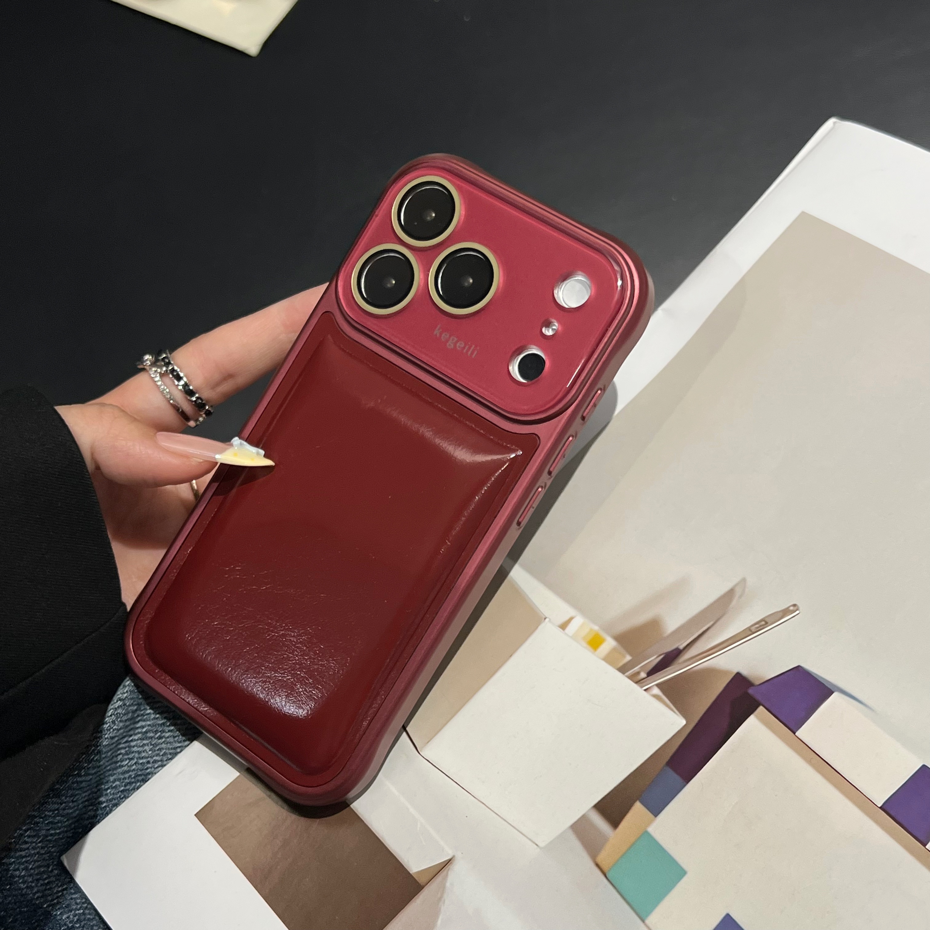 ‌ 럭셔리 비즈니스 오일 왁스 가죽 케이스 ‌   아이 - Camera Leather Case 리뷰 및 가격