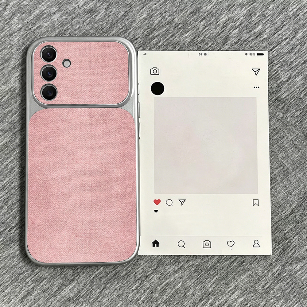 레트로 블루 데님 PU 가죽 폰 케이스 삼성 A57 A - Camera Leather Case 리뷰 및 가격